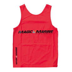 Magic Marine Réversible Rash Vest Débardeurs - Rouge Magic Marine Réversible Rash Vest Débardeurs - Rouge