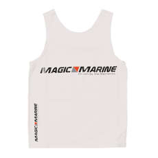 Magic Marine Réversible Rash Vest Débardeurs - Blanc Magic Marine Réversible Rash Vest Débardeurs - Blanc