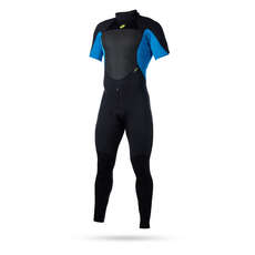 Magic Marine Ultimate 3 / 2Mm Back-Zip Flatlock Shortarm Wetsuit 2023 - Bleu