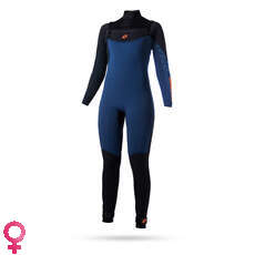 Magic Marine Frauen 4/3 Mm Front Zip Ace Wetsuit - Navy Magic Marine Frauen 4/3 Mm Front Zip Ace Wetsuit - Navy