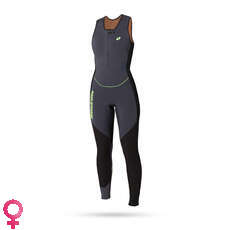 Magic Marine Damen Ultimate 4Mm Long John Wetsuit - Schwarz Magic Marine Damen Ultimate 4Mm Long John Wetsuit - Schwarz