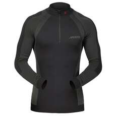 Musto Aktive Base Layer Zip Neck Top - Schwarz