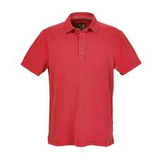 Musto Segeltuch-Collar Polo - Cardinal Red Musto Segeltuch-Collar Polo - Cardinal Red