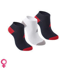 Musto Essential 3 Pair Trainer Socks Pack - Schwarz / Weiß Musto Essential 3 Pair Trainer Socks Pack - Schwarz / Weiß