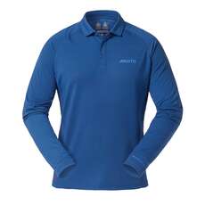 Musto Evolución Esencial Ls Uv De Secado Rápido Polo - Azul Náutico