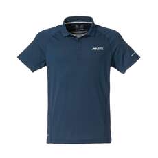 Musto Esencial Evolución Uv De Secado Rápido Polo - Topacio Azul