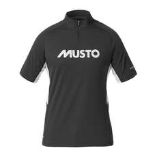 Musto Wesentliche Entwicklung Uv Fast Dry Zip Neck - Carbon / Platinum Musto Wesentliche Entwicklung Uv Fast Dry Zip Neck - Carbon / Platinum