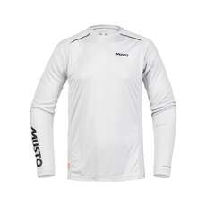 Musto Evolution Dynamic Long Sleeve T-Shirt - Platinum