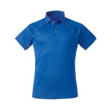 Musto Entwicklung Dynamische Netzeinsätzen Polo - Aruba Blue Musto Entwicklung Dynamische Netzeinsätzen Polo - Aruba Blue