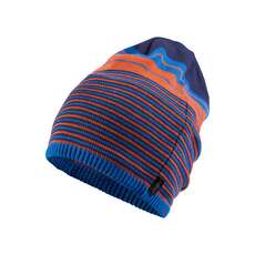 Musto Entwicklung Stripe Slouch Beanie - Blueberry