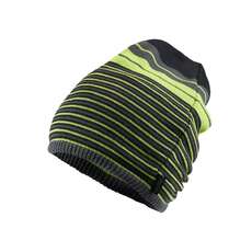 Musto Entwicklung Stripe Slouch Beanie - Grau