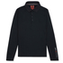 Musto Evolution Поло Для Загара С Длинным Рукавом - Черный