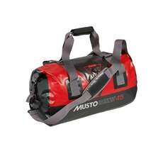 Musto Entwicklung Wasserdichte Reisetasche 45L - Wahre Red