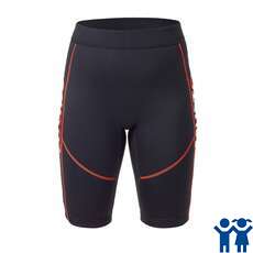 Musto Junior Wandern Shorts - Schwarz / Feuer-Orangen-
