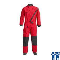 Musto Mpx Junior Drysuit - Rouge / Gris Foncé Musto Mpx Junior Drysuit - Rouge / Gris Foncé