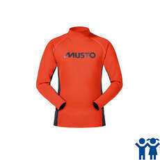 Musto Junior Néoprène Top - Feu Orange / Noir Musto Junior Néoprène Top - Feu Orange / Noir