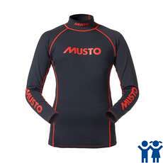 Musto Junior Rash Vest - Schwarz / Schwarz Musto Junior Rash Vest - Schwarz / Schwarz