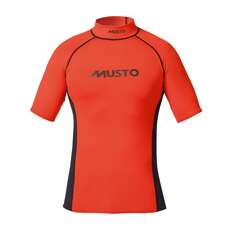 Musto Maniche Corte Uv Vest - Fuoco Arancione