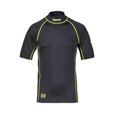 Musto Sunblock Short Sleeve Rash Guard  - Schwarz