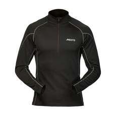 Musto Thermische Base Layer Zip Neck - Schwarz