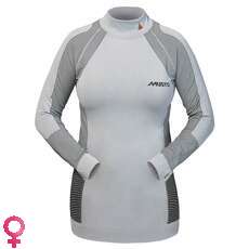 Musto Womens Aktive Base Layer Mit Rundhalsausschnitt - Platinum Musto Womens Aktive Base Layer Mit Rundhalsausschnitt - Platinum