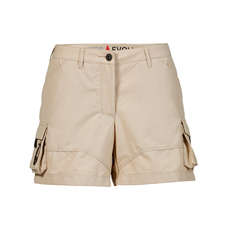 Musto Frauen Deck Uv Fast Dry Short - Helle Stein Musto Frauen Deck Uv Fast Dry Short - Helle Stein