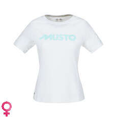 Musto Womens Wesentliche Uv Fast Dry T-Shirt - Weiß