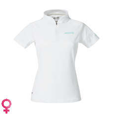 Musto Womens Wesentliche Uv Fast Dry Zip Neck - Weiß Musto Womens Wesentliche Uv Fast Dry Zip Neck - Weiß