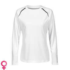 Musto Frauen Entwicklung Dynamische Langarm-T-Shirt - White Musto Frauen Entwicklung Dynamische Langarm-T-Shirt - White