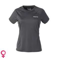 Musto Womens Evolution Dynamic Short Sleeve T-Shirt - Carbon