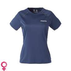 Musto Womens Evolution Dynamic Short Sleeve T-Shirt - Navy