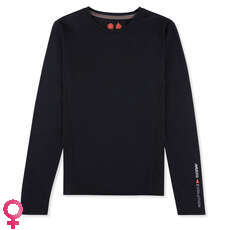 Musto Womens Entwicklung Sunblock Langarm-T-Stück - Schwarz Musto Womens Entwicklung Sunblock Langarm-T-Stück - Schwarz