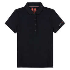 Musto Womens Entwicklung Sunblock Kurzarm Polo - Schwarz Musto Womens Entwicklung Sunblock Kurzarm Polo - Schwarz