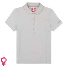 Musto Womens Entwicklung Sunblock Kurzarm Polo - Platinum Musto Womens Entwicklung Sunblock Kurzarm Polo - Platinum