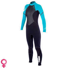 Mystic Diva 5/4 Back-zip Kitesurfing Womens Wetsuit 2014 - Mint