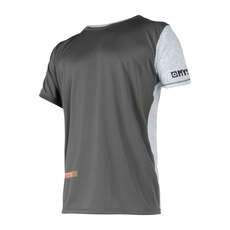 Mystic Drip Kurzarm Quickdry - Orange / Grau