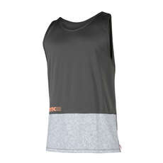 Tanktop Mystic Drip Quickdry - Arancione / Grigio