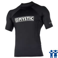 Mystic Juniors Star Manica Corta Rashvest - Nero