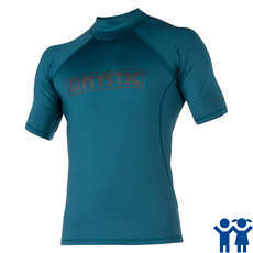 Mystic Juniors Star Manica Corta Rashvest - Navy