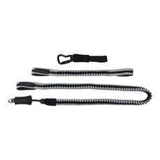 Mystic Kite Len10 Hp Leash - Черный / Белый