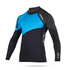Mystic Kitesurf Crossfire Long Sleeve Rash Vest - Blau