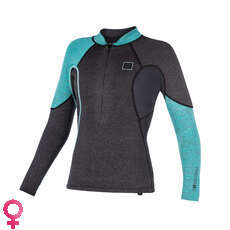 Mystic Donna Diva Maniche Lunghe Top Neoprene - Grigio
