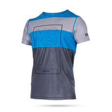 Mystic Kitesurf Drip Kurzarm Quickdry Top - Blau Mystic Kitesurf Drip Kurzarm Quickdry Top - Blau