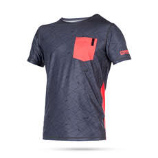 Mystic Kitesurf Len10 Kurzarm Quickdry Top - Rot Mystic Kitesurf Len10 Kurzarm Quickdry Top - Rot