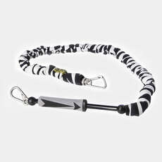 Mystic Kitesurf Leash Neo Handle Pass - Schwarz / Weiß