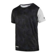 Top Mystic Majestic A Maniche Corte Quickdry - Nero