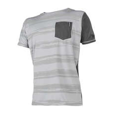 Mystic Majestic Shortsleeve Quickdry - Grigio / Bianco