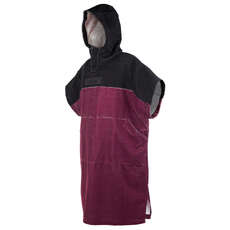 Mystic Poncho / Fleece / Wickelgewand - Dunkelrot Mystic Poncho / Fleece / Wickelgewand - Dunkelrot