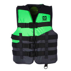 Gilet Di Galleggiamento Di Impatto Di Wake Front-Zip Di Mystic Rental - Nero