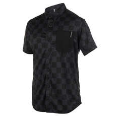 Mystic Shred Camicetta A Maniche Corte Quickdry Top - Nero